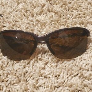 Oakley Purple Glitter Unstoppable Sunglasses
